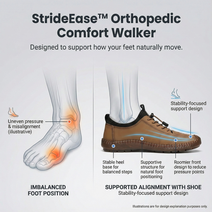 StrideEase™ Orthopedic Walkers — Comfort You Can Feel, Stability You Trust