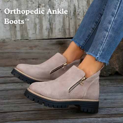 Orthopedic Ankle Boots™ – Step into Effortless Style Comfortably