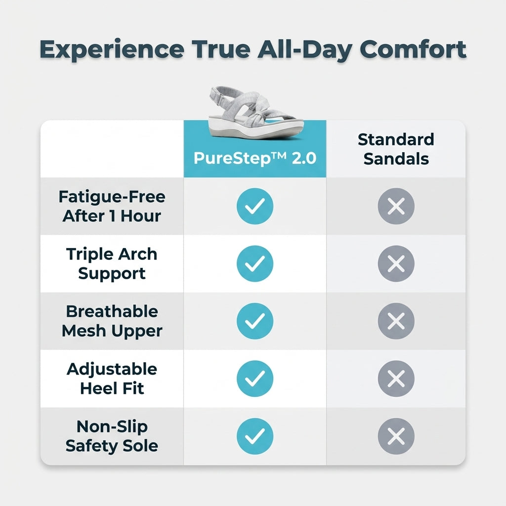 PureStep™ 2.0 - Sandali Ortopedici da Donna