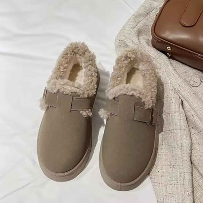 Plush Cozy Slippers - Soft Foot Support Without Hard or Flat Soles