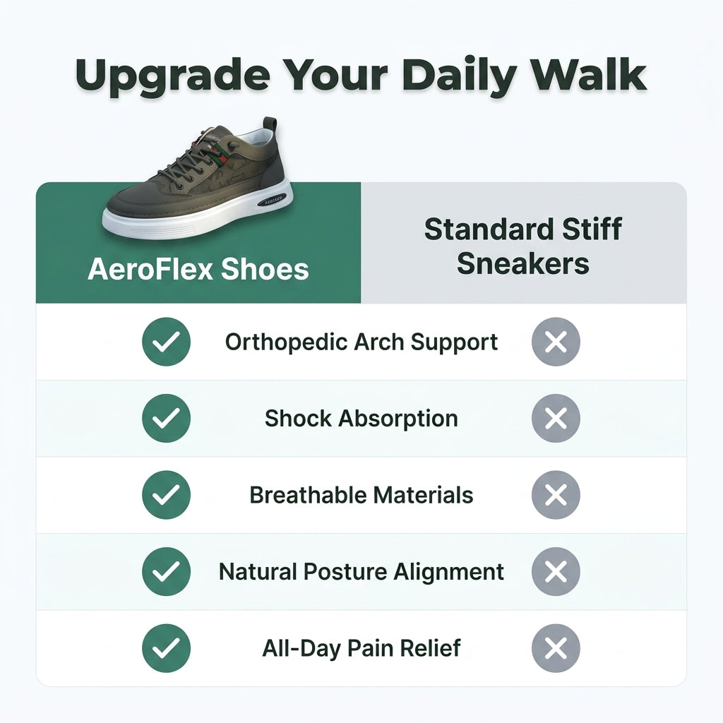 AeroFlex Daily Shoes™ – Say goodbye to foot pain and poor posture