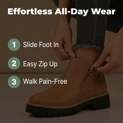FlexStride Orthopedic Boots - Comfortable Walking Support Without Heavy Foot Pressure